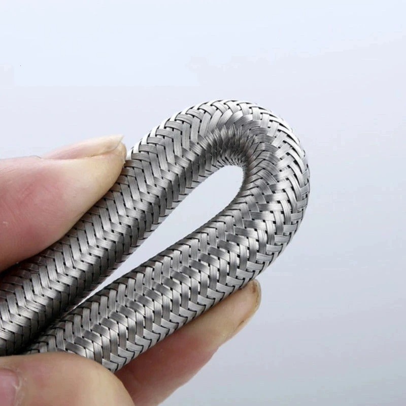 Flexible Hose Braided - Wasserhahn aus Edelstahl 304, geflochtenes Wasserrohr,