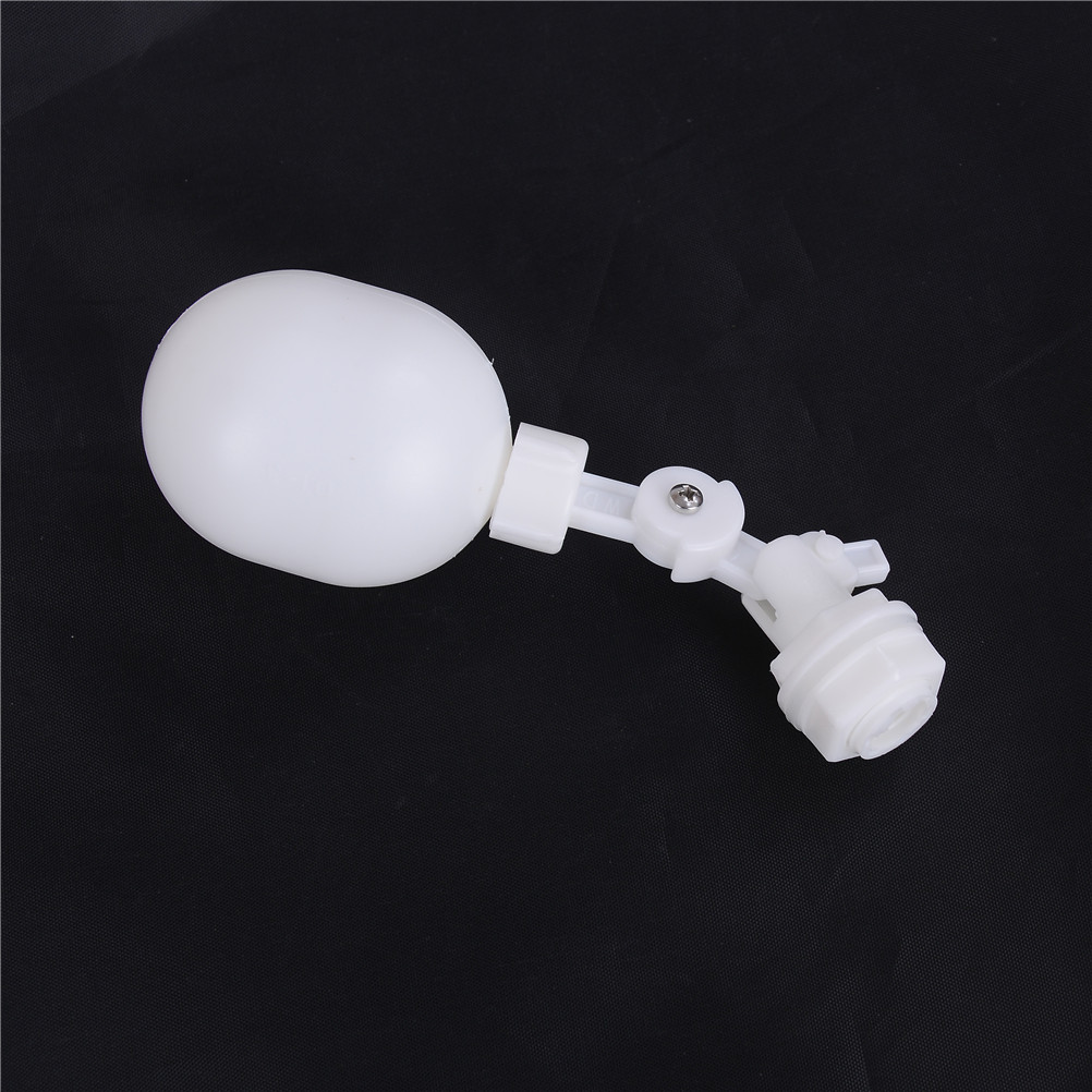 Float Ball Valve - Einstellbarer Kunststoff-Schwimmerkugelventil-Wasserstandsregler für Aquarien und Wassertürme
