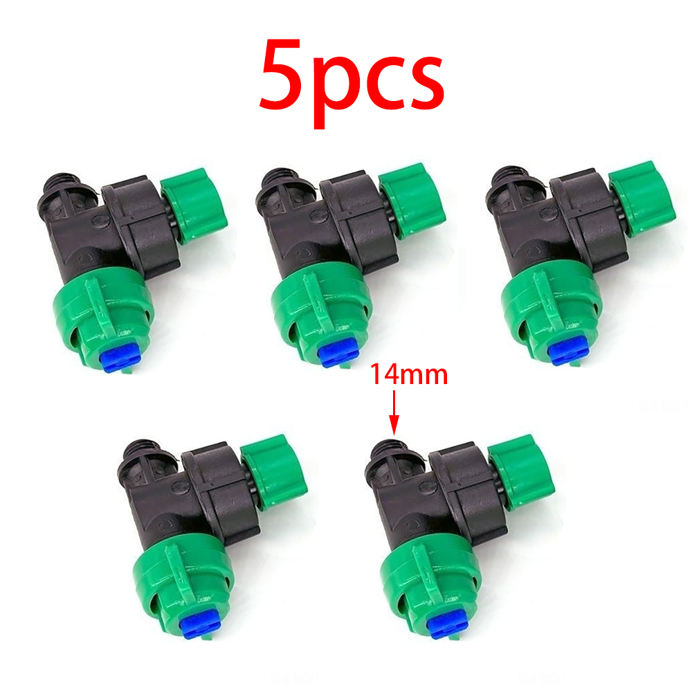 Plastic Pipe Clip - 5 Stück Sprührohrverschraubungen Rohrschelle, verhindert tropfende