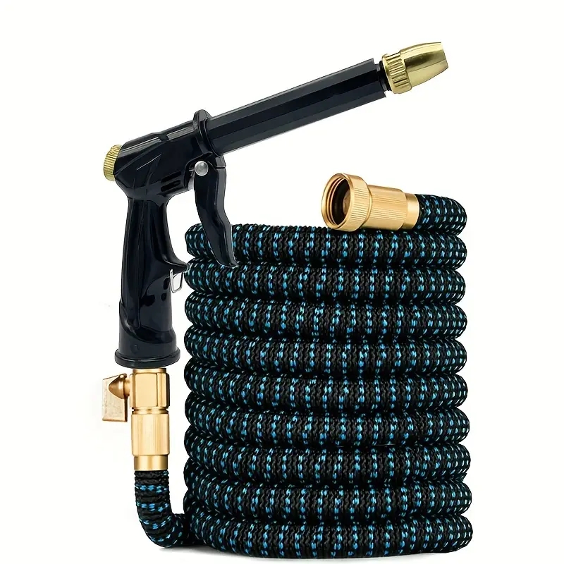 Flexible Hose Braided - Gartenschlauch, erweiterbarer magischer Schlauch zum Bewässern