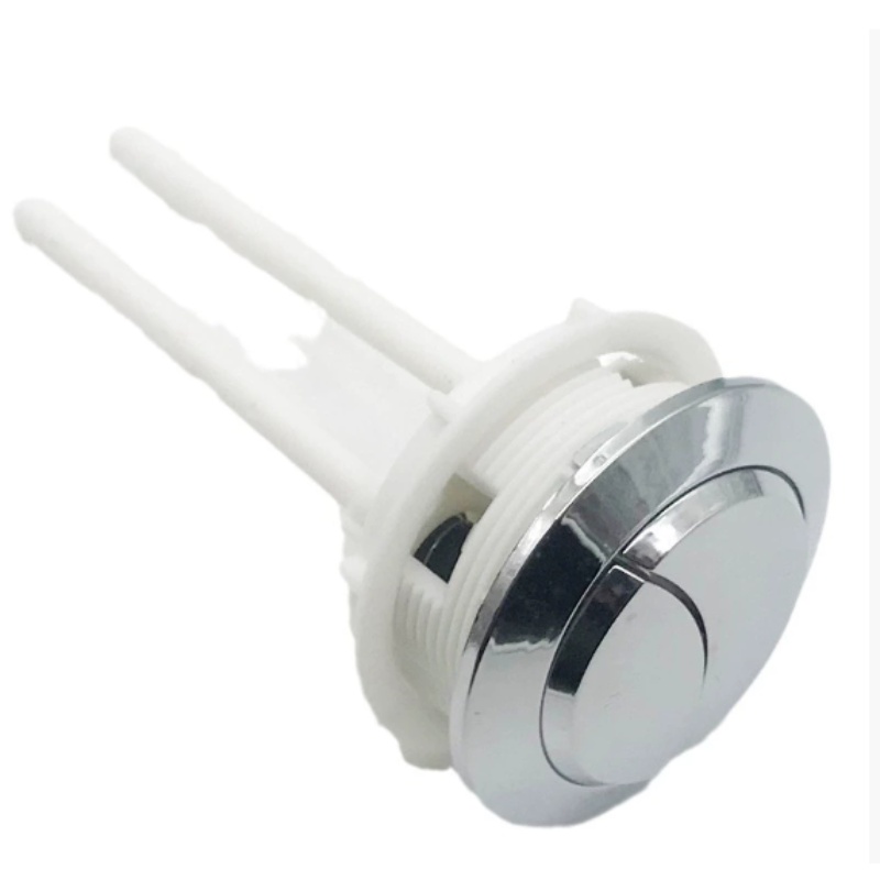 Toilet Fill Valve - 38-mm-Toilettensitz-Tankventil mit zwei Tasten, Badezimmerzubehör, universeller