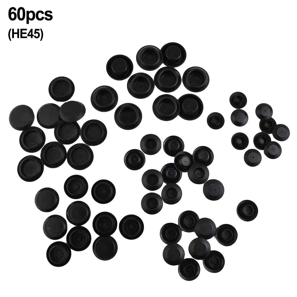 Plastic Pipe Clip - 60 stücke Unterputz Kunststoff Lochs topfen