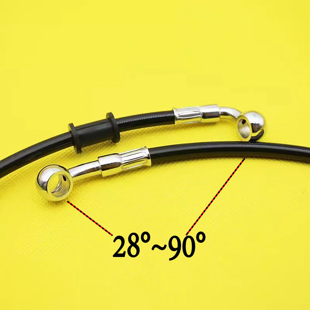10 cm ~ 500 cm Motorrad Bremse – Flexible Hose Braided Bewertung und Preis