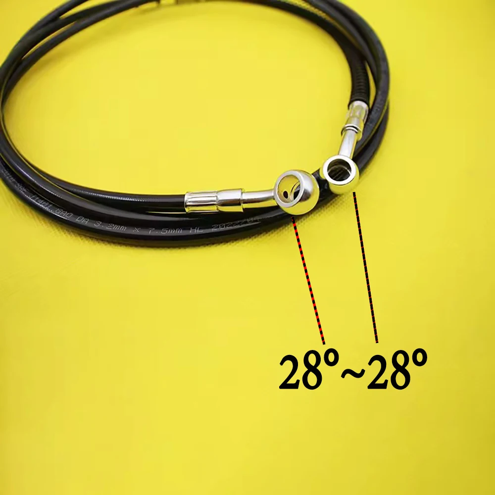 10 cm ~ 500 cm Motorrad Bremse – Flexible Hose Braided Bewertung und Preis