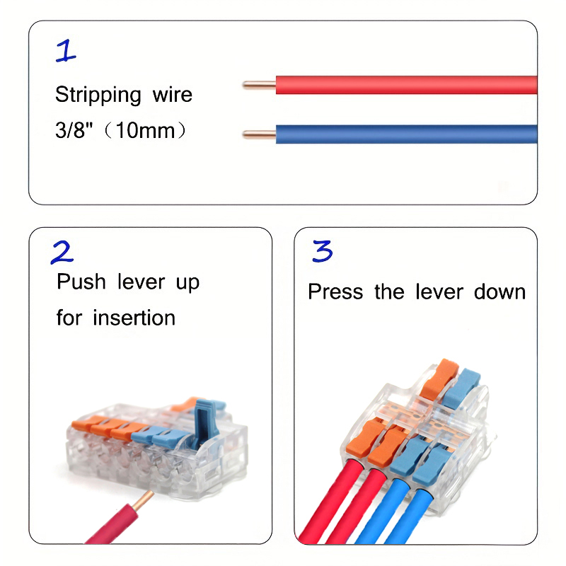 10/50 stücke Schnell Draht Ste – Push Fit Connector Bewertung und Preis