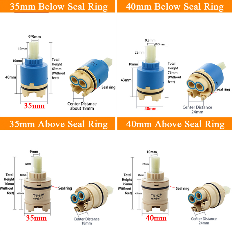 Tap Mischen Hohe spool Ventil  – Shower Valve Cartridge Bewertung und Preis