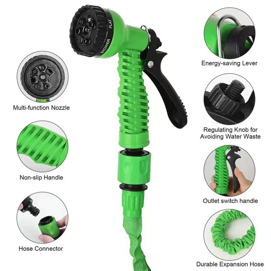 25FT-200FT Erweiterbarer Zaube – Flexible Hose Braided Bewertung und Preis